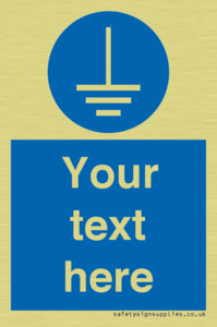 Custom Connect to Earth Sign